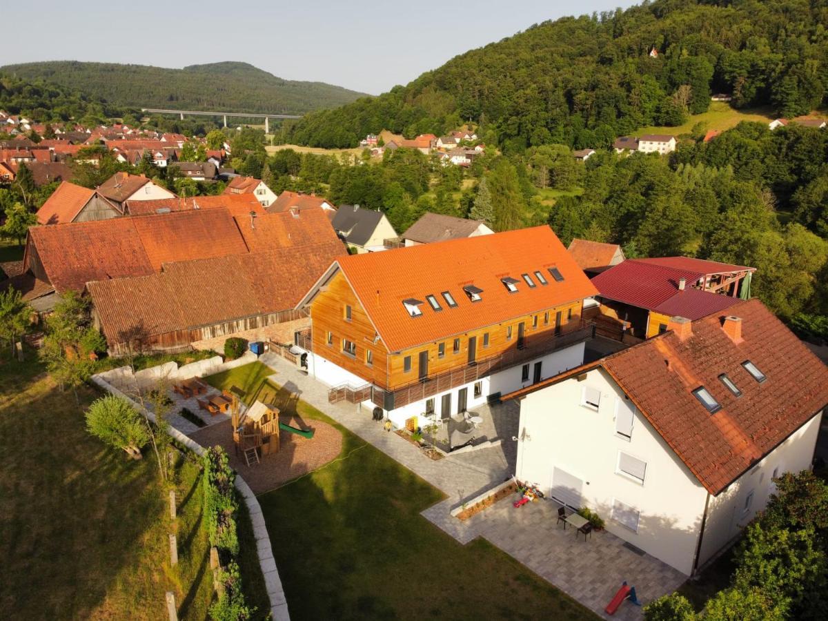 Belzesaltescheune Fewo Heuboden Apartment Riedenberg  Exterior photo